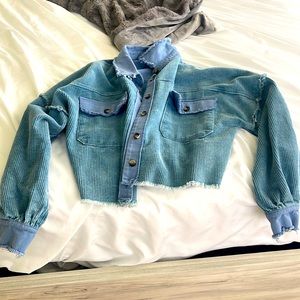 Cropped Jean jacket